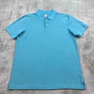 Brooks brothers 1818 original fit polo shirt men’s size Large blue sheep logo
